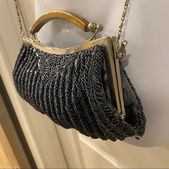 Vintage Beaded Evening Bag - Picture 14 of 16